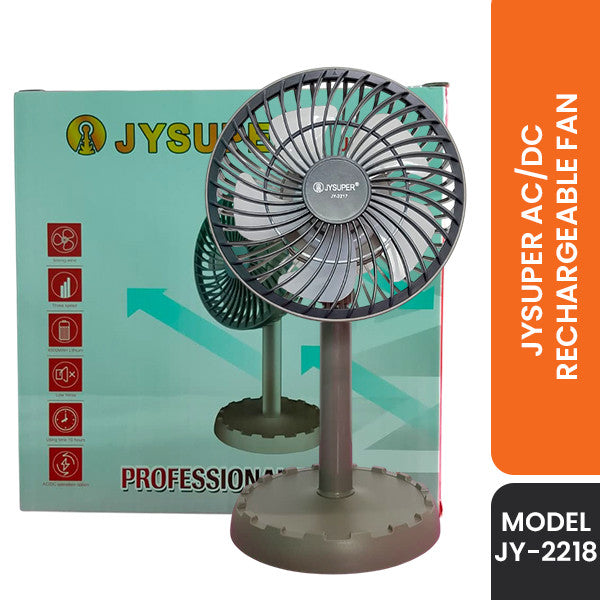 JYSUPER Rechargeable Fan 2218 Model