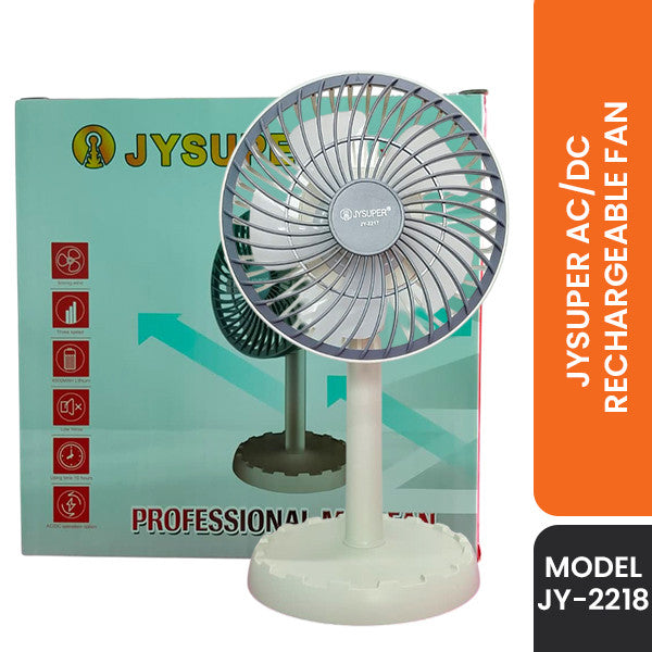 JYSUPER Rechargeable Fan 2218 Model