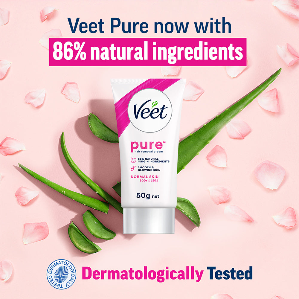 Veet Hair Removal Cream Normal Skin With Organic Aloe Vera 25 gm