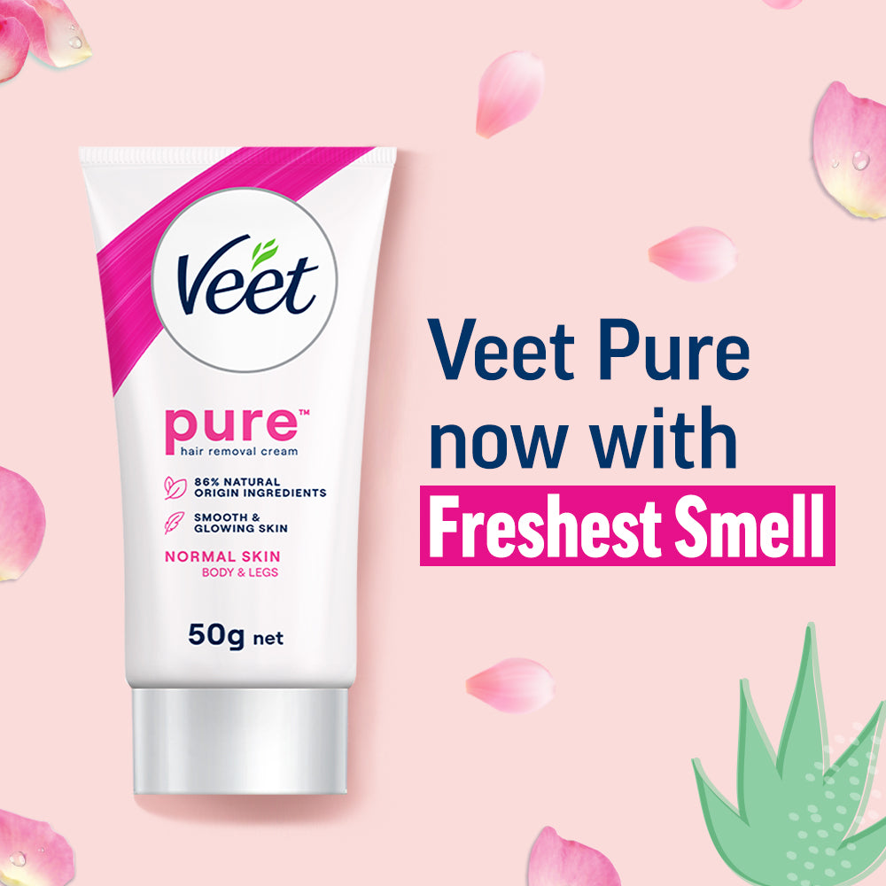 Veet Hair Removal Cream Normal Skin With Organic Aloe Vera 25 gm
