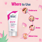 Veet Hair Removal Cream Normal Skin With Organic Aloe Vera 25 gm