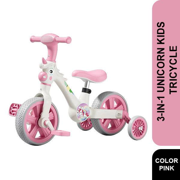 Unicorn 3-in-1 Kids Tricycle