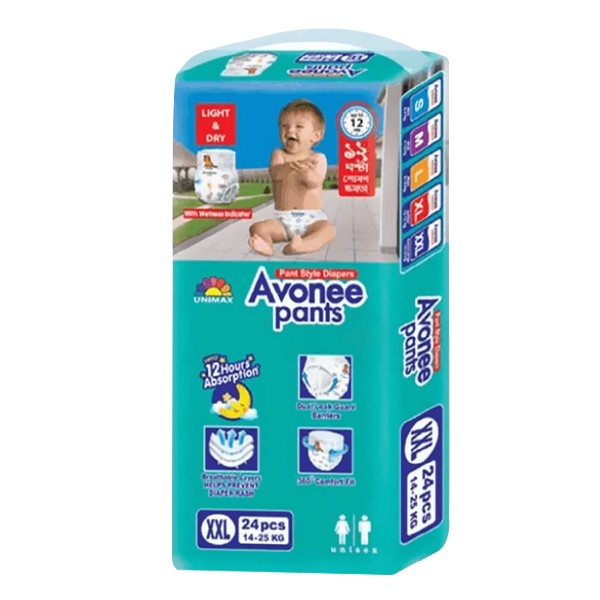 Avonee Baby Pants XXL (14-25 kg) 24 Pcs