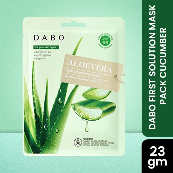 Dabo First Solution Mask Pack Cucumber 23 g