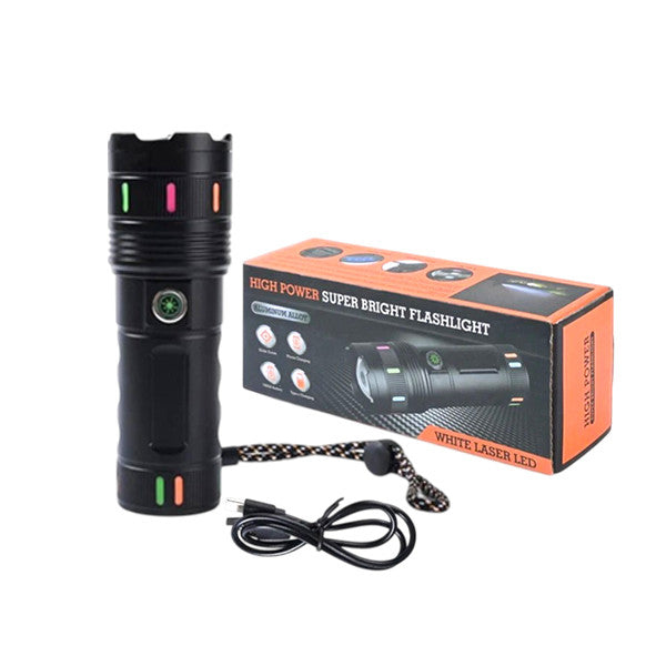 High Power Geepas Super Bright Flashlight-20000mAh