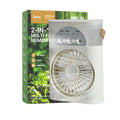 Hoco MMJ03 2-in-1 Multi-Function Humidifier Fan
