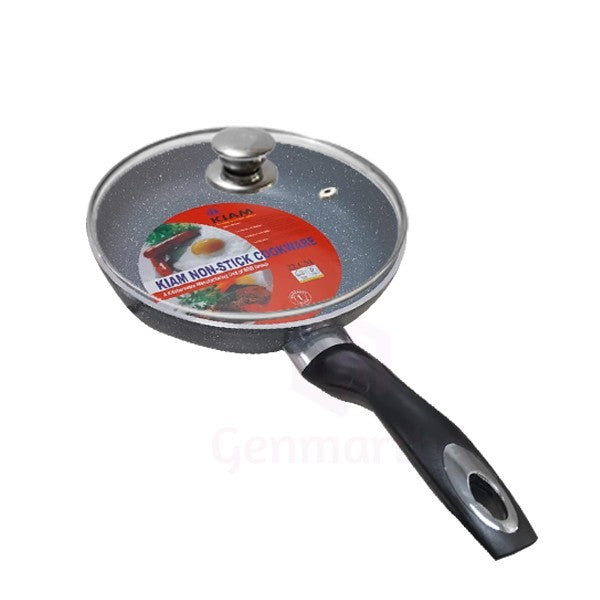 Kiam Classique Fry Pan with Glass Lid 22 cm