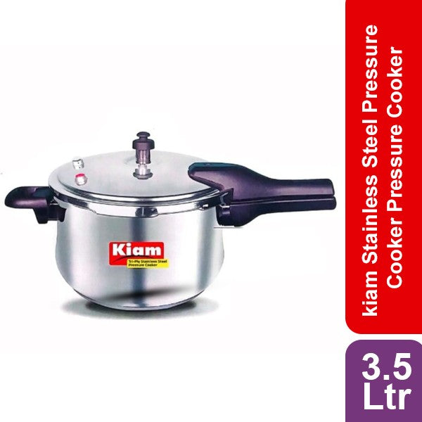 Kiam Stainless Steel Pressure Cooker 3.5 Ltr