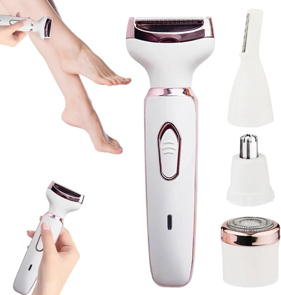 Lady Shaver Beauty Kit SN-8866 4 in 1  Female Trimmer Electric shaver