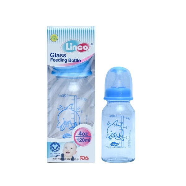 Linco Crystal Glass Bottle 4oz 120ml (L-22149)