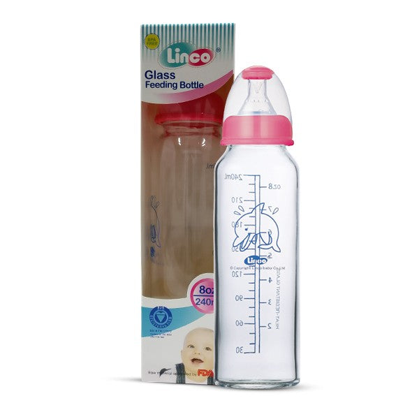 Linco Crystal Glass Bottle 8oz 240ml (L-22148)