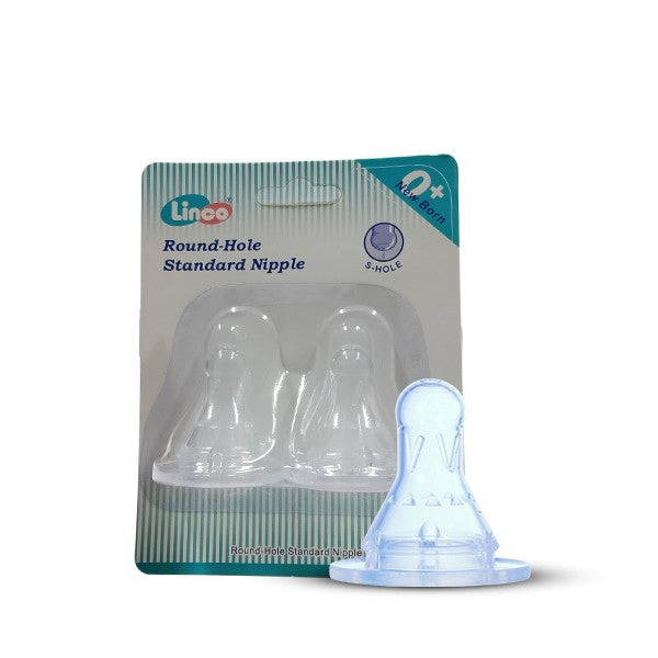 Linco Standard silicone nipple 2 pcs (M hole) L-22202
