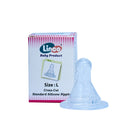 Linco Standard silicone nipple L size Round hole L-22218