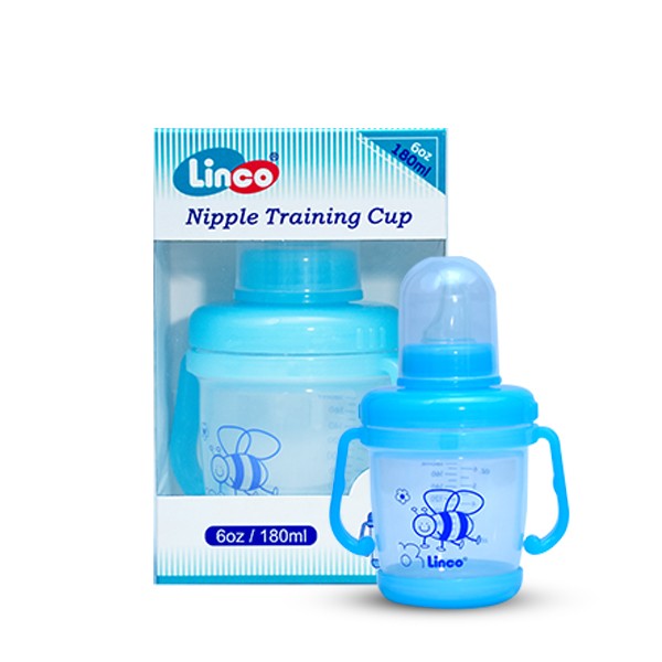 Linco Training cup with silicone nipple L-22408