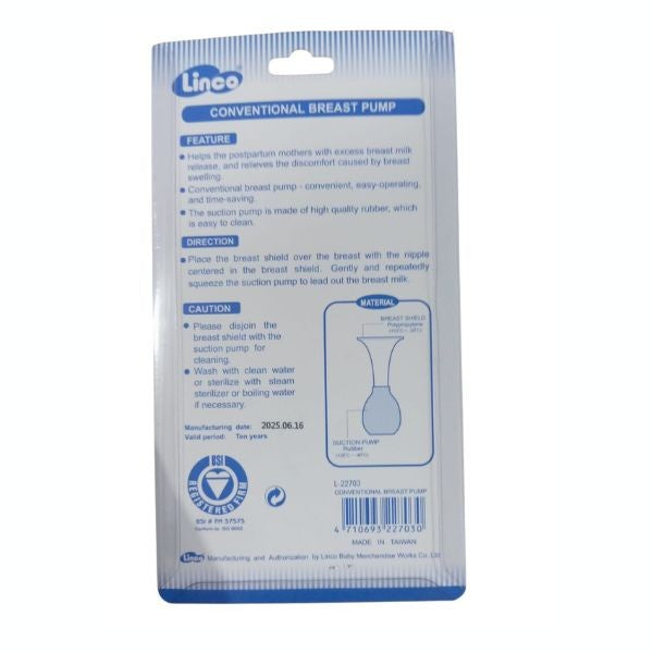 Linco Conventional Breast pump L-22703