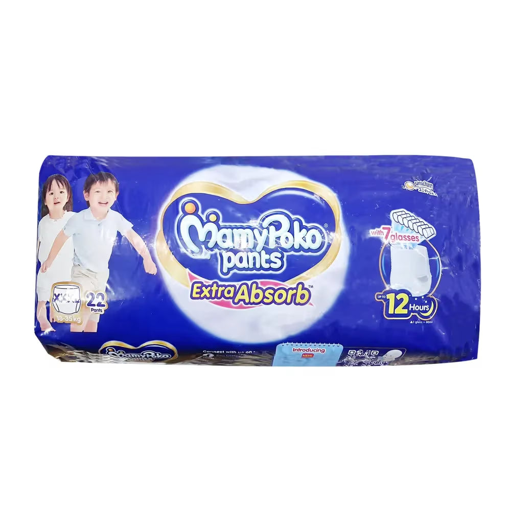 MamyPoko Pants XXXL (18–35 kg) 22 Pcs