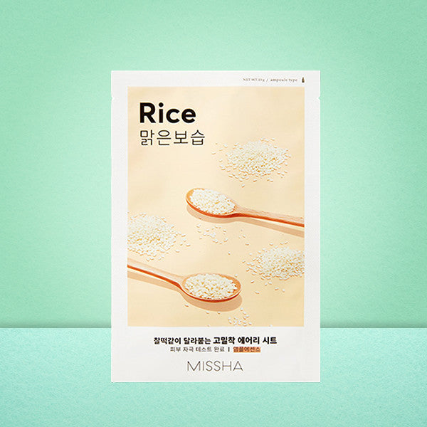 Missha Airy Fit Sheet Mask Rice 19g