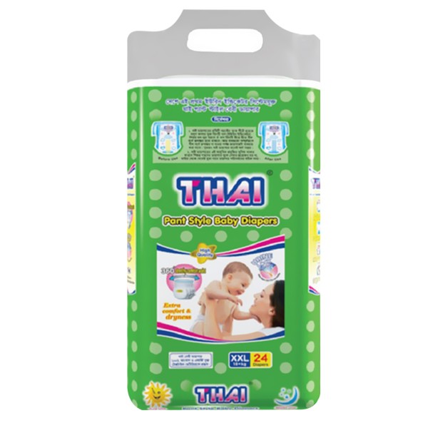 Thai Baby Diaper Pants XXL 15-25 kg 24 Pcs