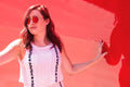 Floral White Women's Premium Cotton Top | Soft, Comfortable & Stylish